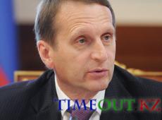 Мир в Европе находится под угрозой, - Нарышкин